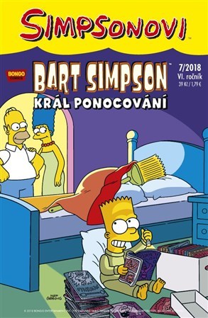 Obrázok Simpsonovi - Bart Simpson 7/2018 - Král ponocování
