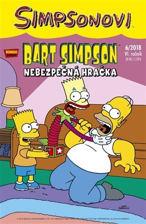 Obrázok Simpsonovi - Bart Simpson 8/2018 - Nebezpečná hračka