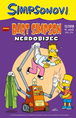 Obrázok Simpsonovi - Bart Simpson 12/2018 - Nerd
