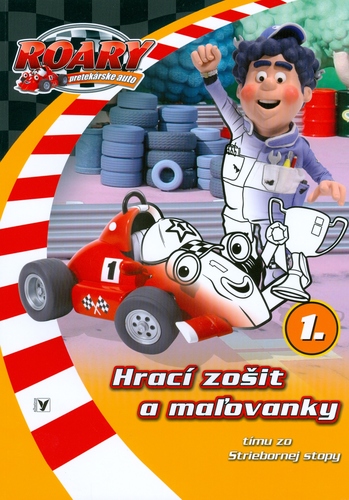 Obrázok ROARY Hrací zošit a maľovanky 1
