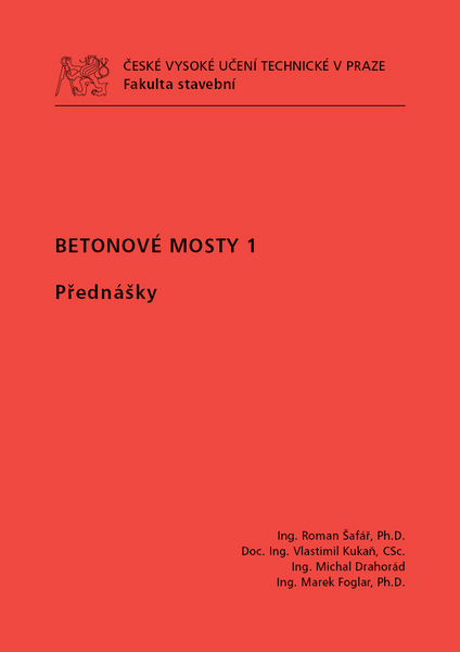 Obrazok Betonové mosty 1. Přednášky