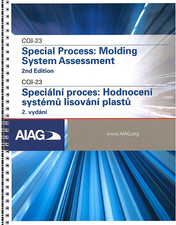 Obrazok CQI-23: Speciální proces: Hodnocení systému lisování plastů (2.vydání) - CQI-23 : Special Process : Molding System Assessment (2nd Edition)