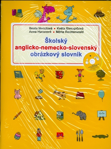 Obrázok Školský anglicko-nemecko-slovenský obrázkový slovník