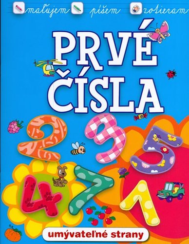 Obrázok Prvé čísla - maľujem, píšem, zotieram