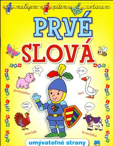 Obrázok Prvé slová - maľujem, píšem, zotieram