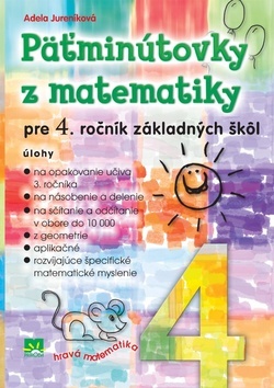 Obrázok Päťminútovky z matematiky pre 4. ročník základných škôl