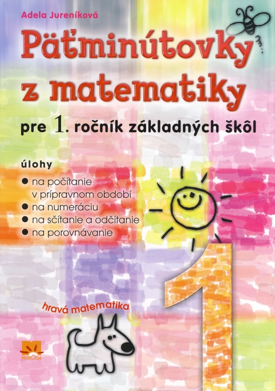 Obrázok Päťminútovky z matematiky pre 1.ročník základných škôl - 2. vydanie