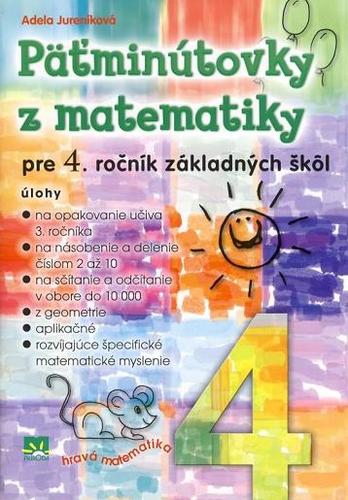 Obrázok Päťminútovky z matematiky pre 4. ročník základných škôl