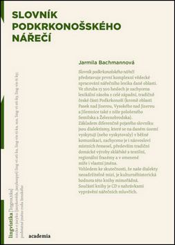 Obrázok Slovník podkrkonošského nářečí
