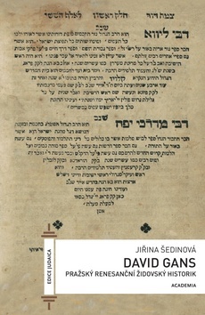 Obrázok David Gans - Pražský renesanční židovský historik