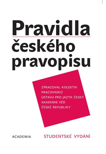 Obrázok Pravidla českého pravopisu