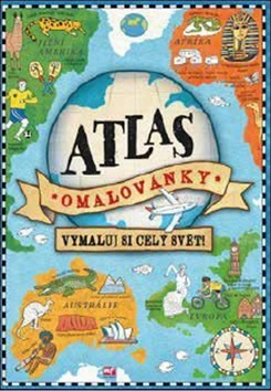 Obrázok Atlas - omalovánky: Vymaluj si celý svět!