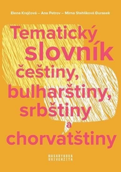 Obrázok Tematický slovník češtiny, bulharštiny,