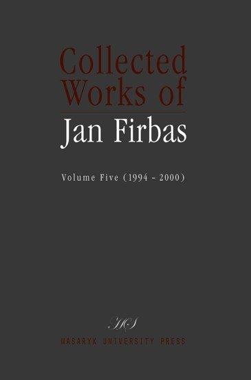 Obrázok Collected Works of Jan Firbas: Volume Five (1994-2000)