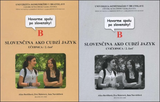 Obrazok Slovenčina ako cudzí jazyk, Učebnica + Cvičebnica, B/2. časť - Hovorme spolu po slovensky! + CD