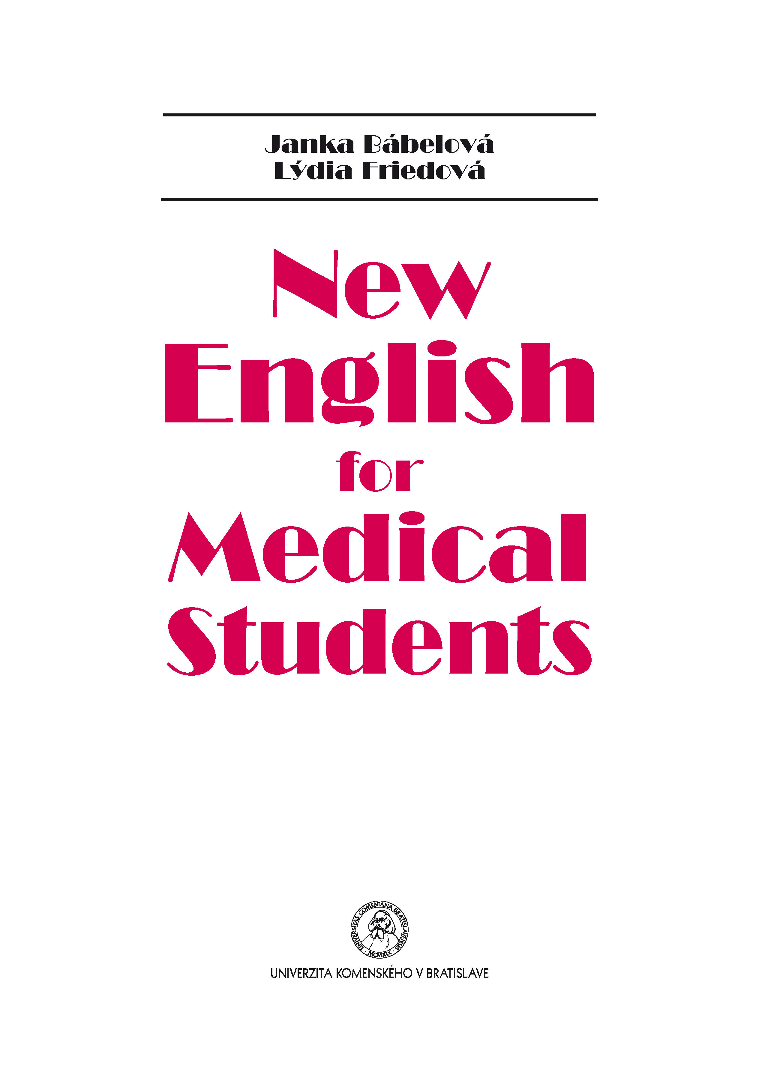 Obrazok New English for Medical Students