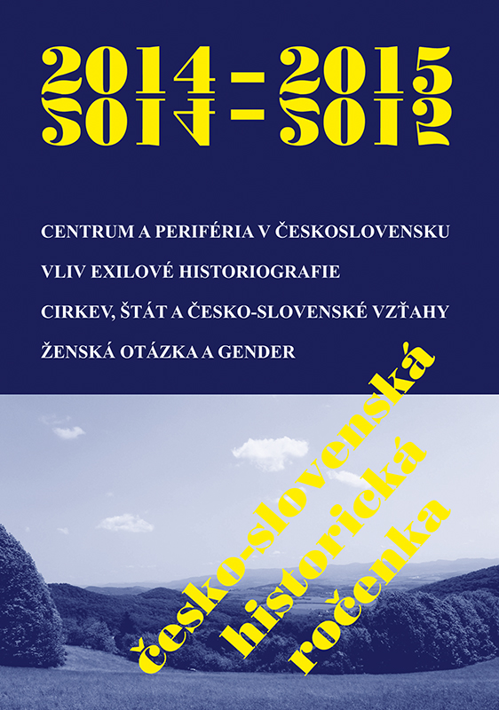 Obrazok Česko-slovenská historická ročenka 2014-2015