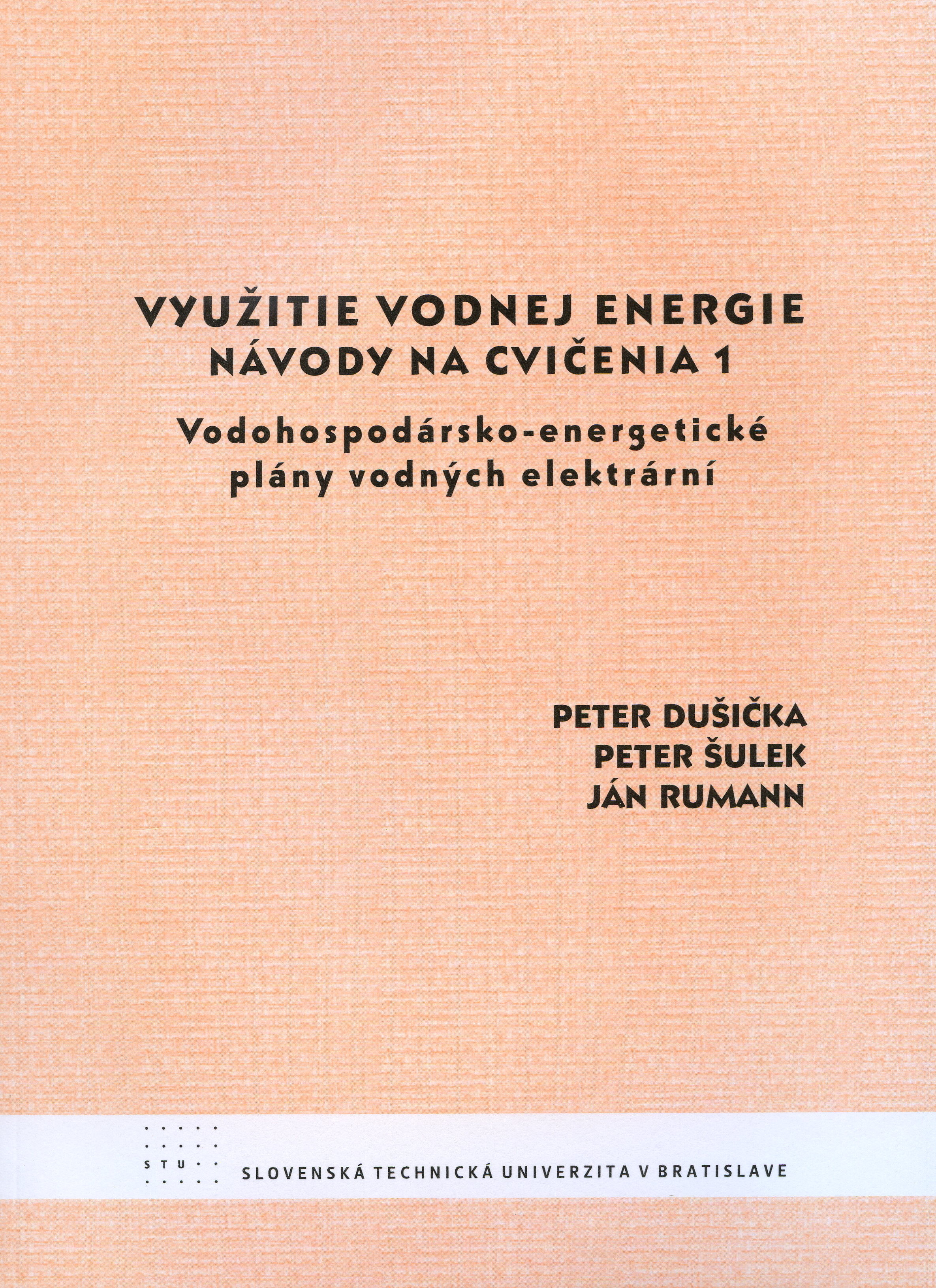 Obrazok Využitie vodnej energie návody na cvičenia 1 - Vodohospodársko-energetické plány vodných elektrární