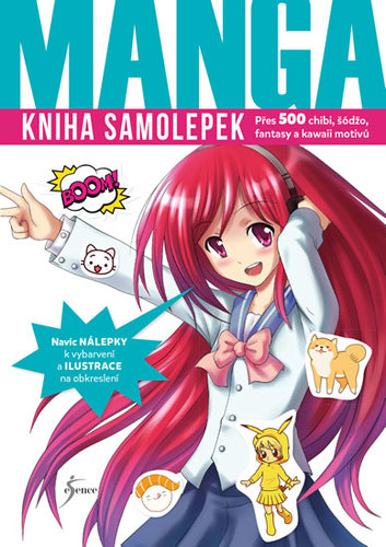 Obrázok Kniha samolepek: Manga