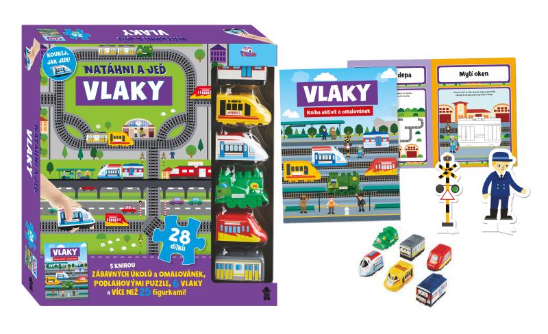 Obrázok Natáhni a jeď: Vlaky