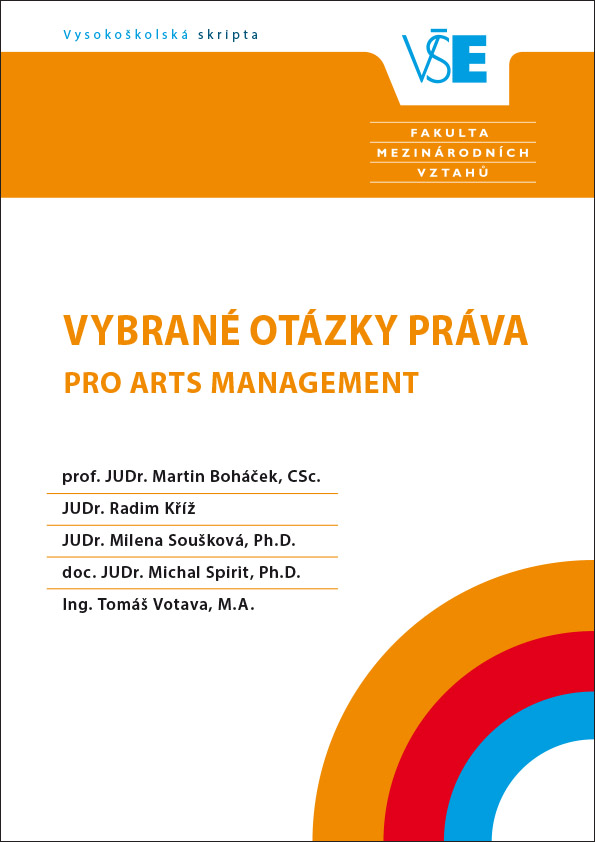 Obrazok Vybrané otázky práva pro Arts Management