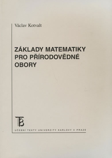 Obrázok Základy matematiky pro přírodovědné obory