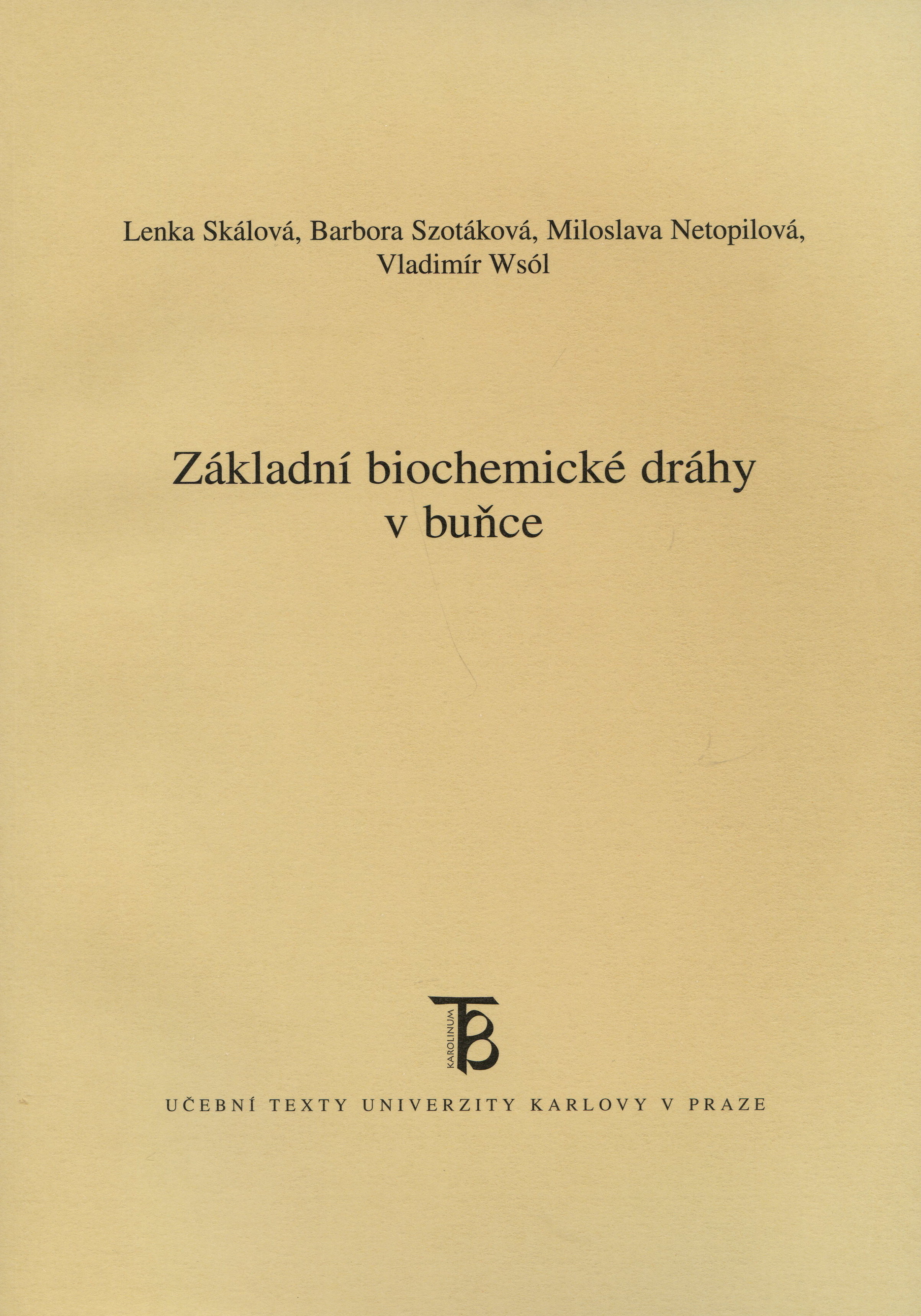 Obrazok Základní biochemické dráhy v buňce