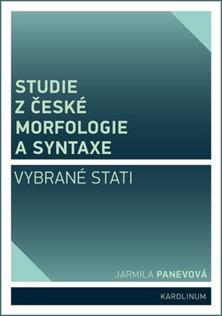 Obrázok Studie z české morfologie a syntaxe Vybrané stati