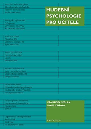 Obrazok Hudební psychologie pro učitele (2.vyd.)