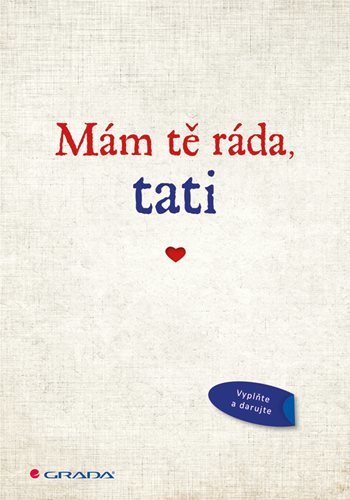 Obrázok Mám tě ráda, tati