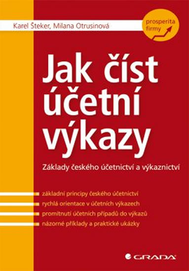 Obrázok Jak číst účetní výkazy - Základy českého účetnictví a výkaznictví