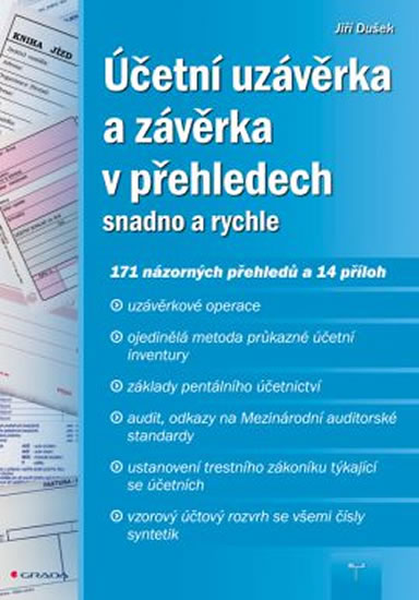 Obrázok Účetní uzávěrka a závěrka v přehledech snadno a rychle