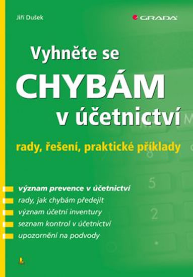 Obrázok Vyhněte se chybám v účetnictví - rady, řešení, praktické příklady
