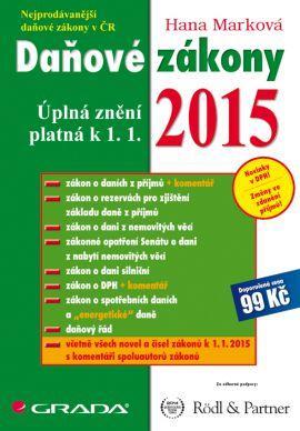 Obrázok Daňové zákony 2015 - Úplná znění platná k 1. 1. 2015