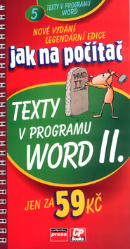 Obrázok Jak na počítač Texty v programu Word II.