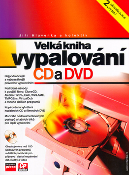 Obrázok Velká kniha vypalování CD a DVD