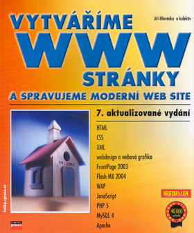 Obrázok Vytváříme WWW stránky a spravujeme moderní web site
