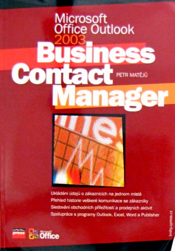 Obrázok Microsoft Office Outlook 2003 Business Contact Manager