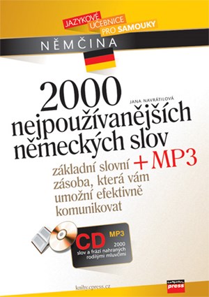 Obrázok 2000 nejpoužívanějších německých slov + CD MP3