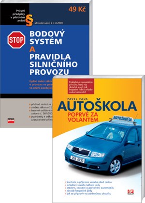 Obrázok Balíček Autoškola Poprvé za volantem + Bodový systém a pravidla silničního provo