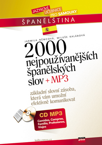 Obrázok 2000 nejpoužívanějších španělských slov + CD MP3