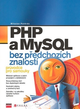 Obrázok PHP a MySQL bez předchozích znalostí