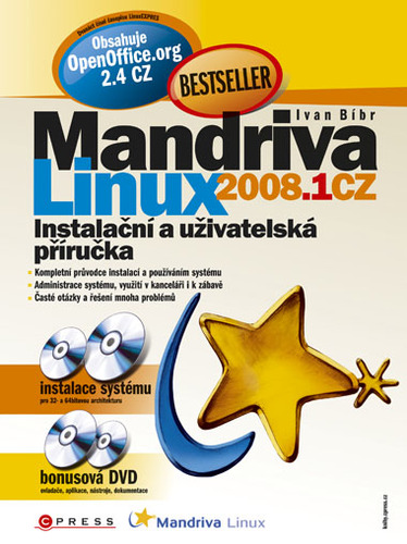 Obrázok Mandriva Linux 2008.1 CZ + 4 DVD