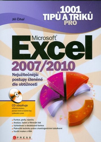 Obrázok 1001 tipů a triků pro Microsoft Excel 2007/2010