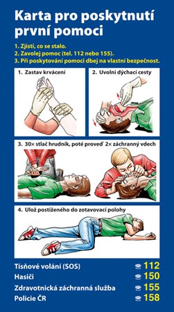 Obrázok Karta první pomoci