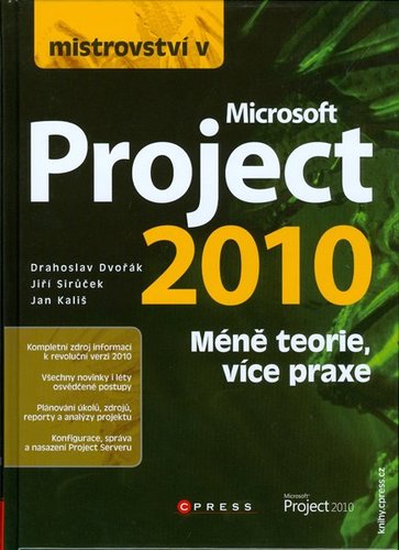 Obrázok Mistrovství v Microsoft Project 2010