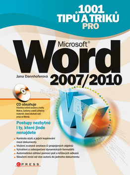 Obrázok 1001 tipů a triků pro Microsoft Word 2007/2010