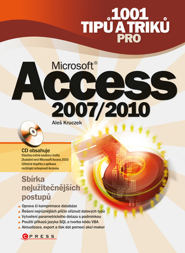 Obrázok 1001 tipů a triků pro Microsoft Access 2007/2010
