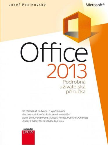 Obrázok Microsoft Office 2013 Podrobná uživatelská příručka
