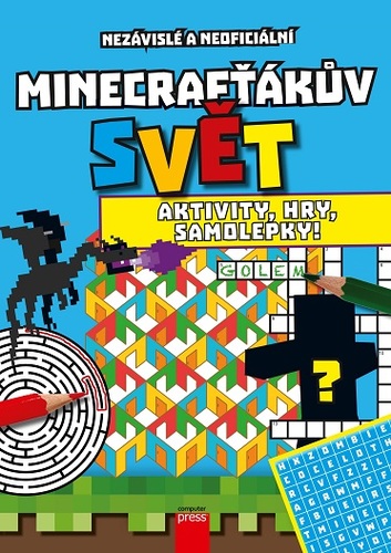 Obrázok Minecrafťákův svět: Aktivity, hry, samolepky